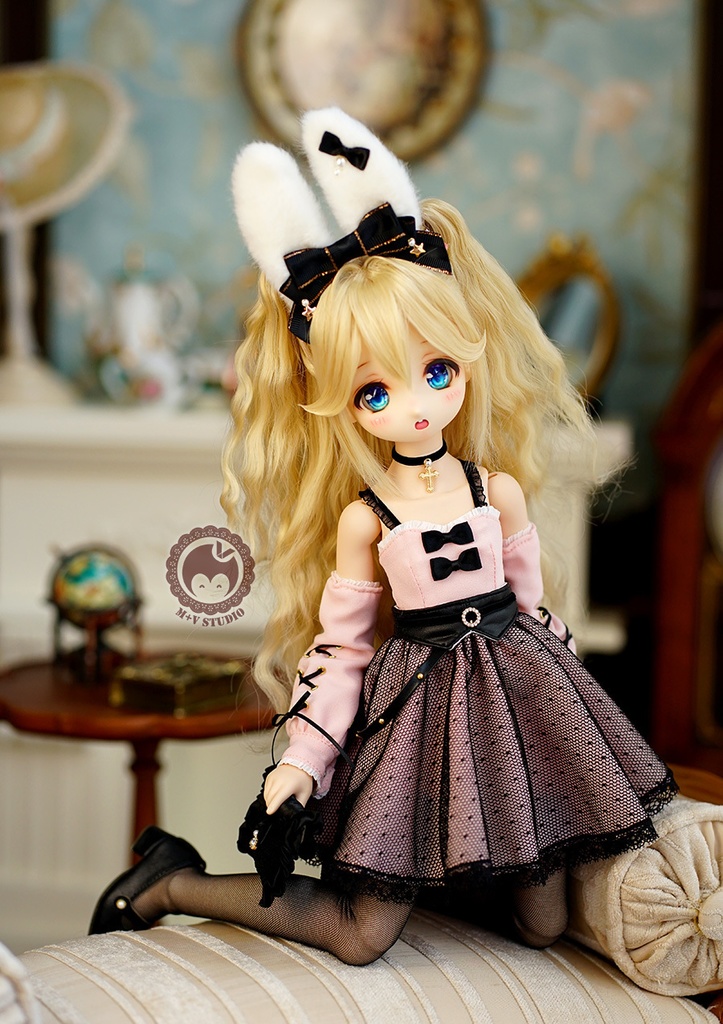 【喵屋ニャンハウス】SWEET RABBIT MSD,MDD,Kumako用洋服7点セット