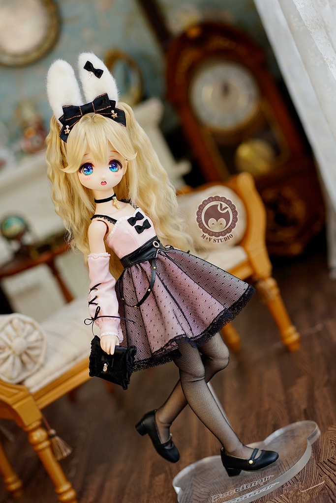 【喵屋ニャンハウス】SWEET RABBIT MSD,MDD,Kumako用洋服7点セット
