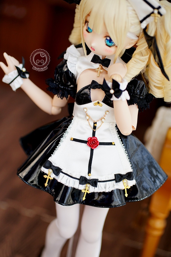 【悪魔メイド-リリム】 MDD(S.M.L胸)MSD PUYOODOLL洋服8点