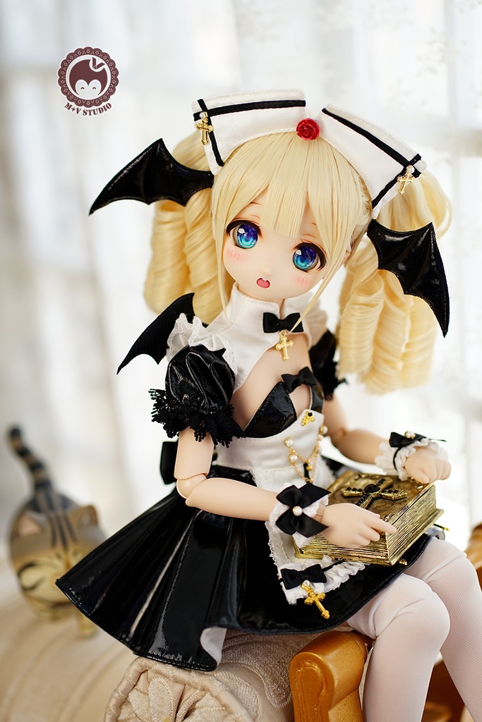 【悪魔メイド-リリム】 MDD(S.M.L胸)MSD PUYOODOLL洋服8点