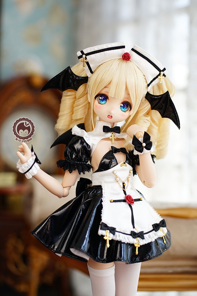 【悪魔メイド-リリム】 MDD(S.M.L胸)MSD PUYOODOLL洋服8点
