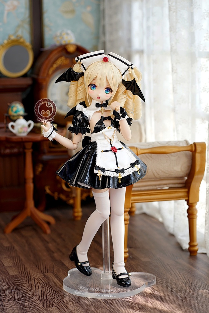 【悪魔メイド-リリム】 MDD(S.M.L胸)MSD PUYOODOLL洋服8点