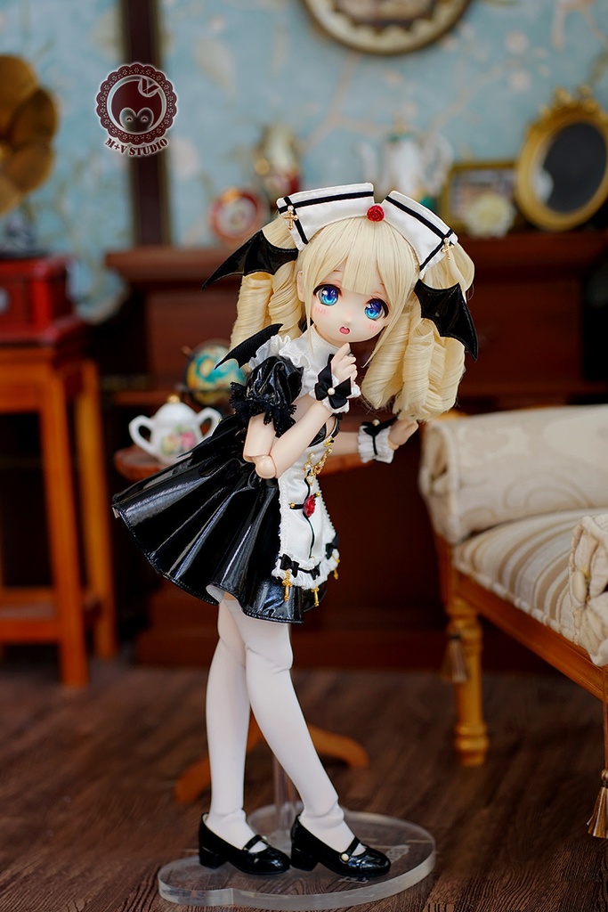 【悪魔メイド-リリム】 MDD(S.M.L胸)MSD PUYOODOLL洋服8点