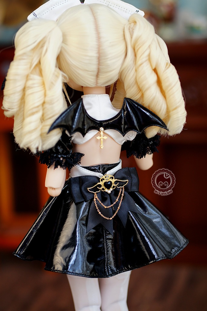 【悪魔メイド-リリム】 MDD(S.M.L胸)MSD PUYOODOLL洋服8点