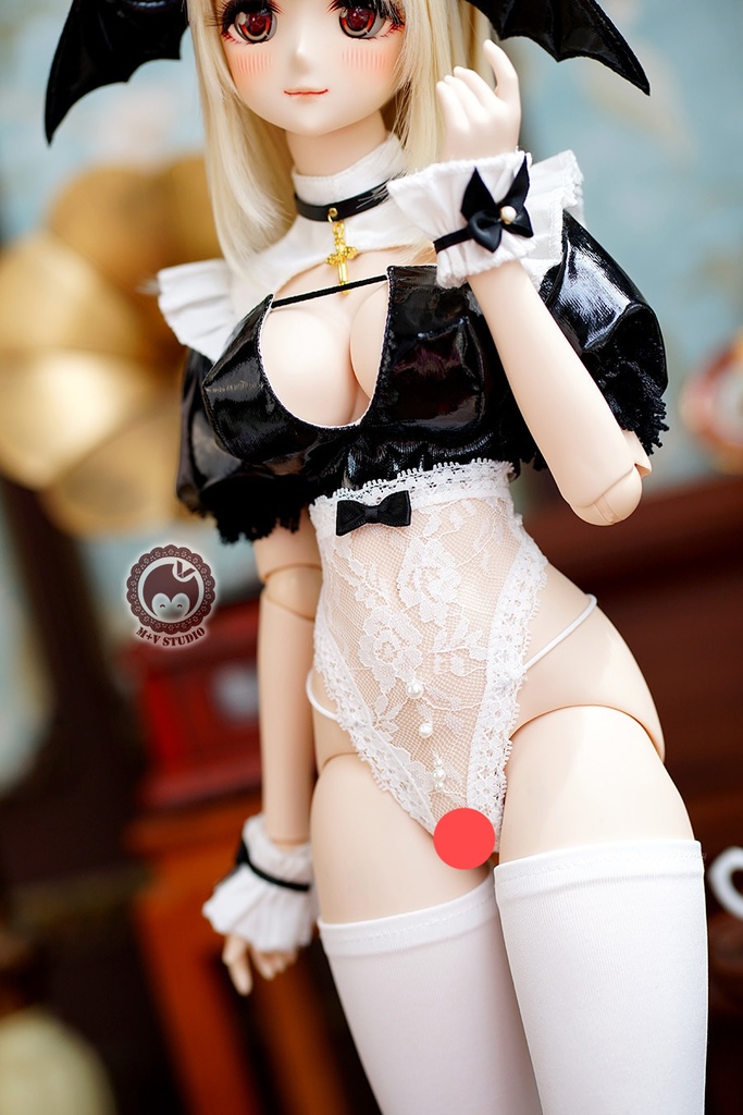 【悪魔メイド-リリム】DD(L),L寄せ胸 DDDY,SDGR女用洋服9点セット洋服9点