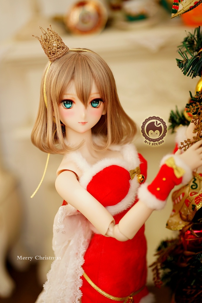 【Aries】クリスマス新商品 DD L(DDL聚)DDDY用洋服7点セット