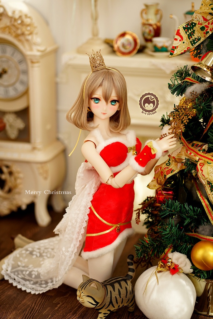 【Aries】クリスマス新商品 DD L(DDL聚)DDDY用洋服7点セット