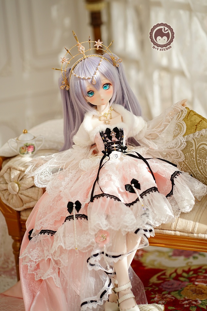 【Flora】MDD(S,M,L)SDM用洋服9点礼服のセットです