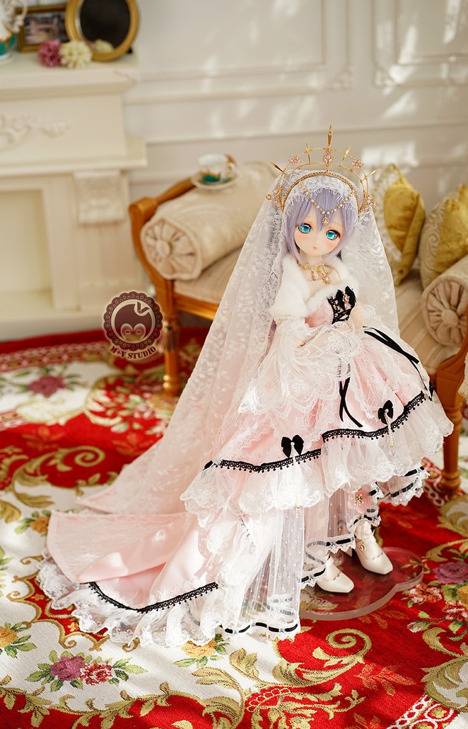 【Flora】MDD(S,M,L)SDM用洋服9点礼服のセットです