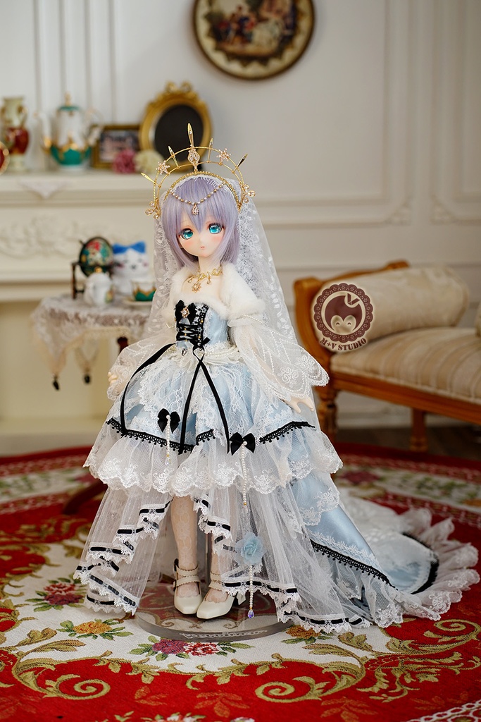 【Flora】MDD(S,M,L)DDP,SDM用洋服9点礼服のセットです