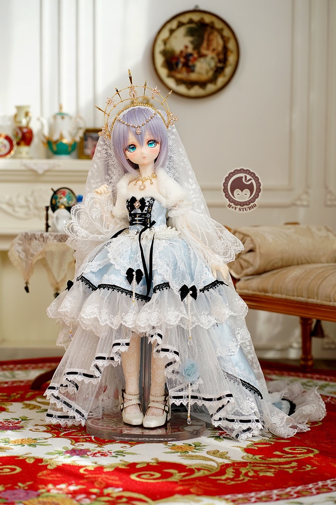 【Flora】MDD(S,M,L)DDP,SDM用洋服9点礼服のセットです
