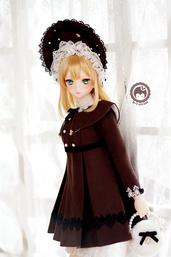 【ANNA】SDGR女/DD(M,L)用洋服7点セット(6色あり)