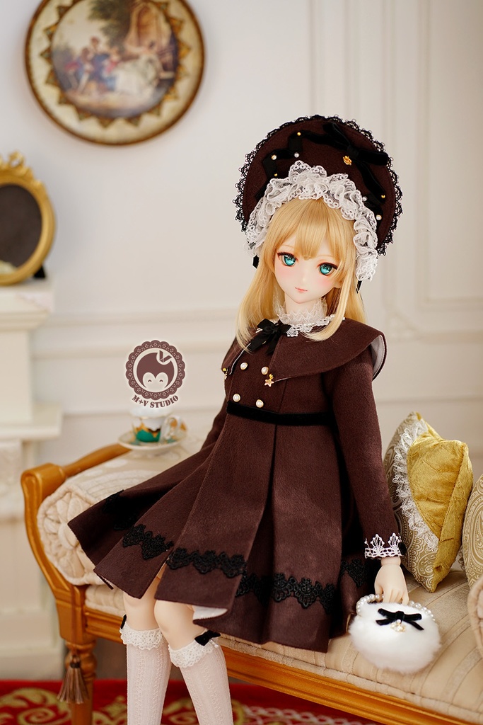 【ANNA】SDGR女/DD(M,L)用洋服7点セット(6色あり)