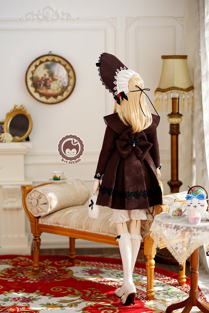 【ANNA】SDGR女/DD(M,L)用洋服7点セット(6色あり)