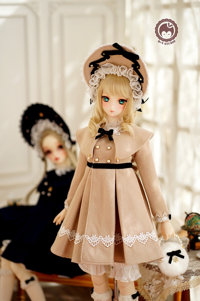 【ANNA】SDGR女/DD(M,L)用洋服7点セット(6色あり)