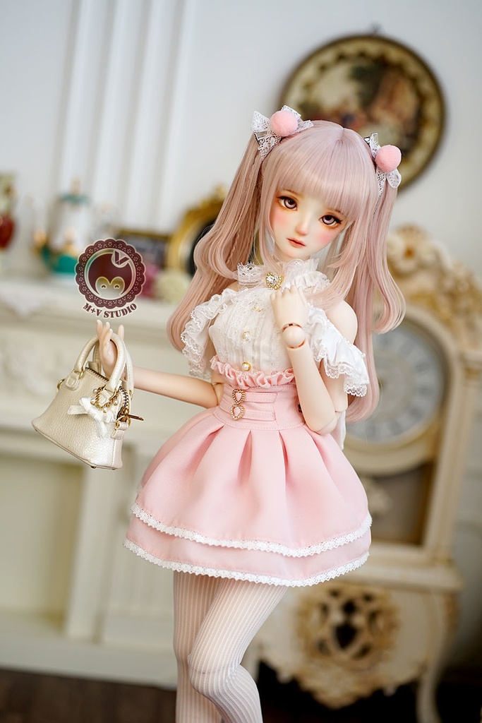 【白いちごです】服6点セットDD2 DD3 DDS DDDY(S.M.L胸)洋服