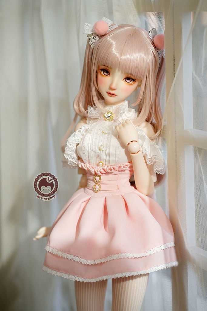 【白いちごです】服6点セットDD2 DD3 DDS DDDY(S.M.L胸)洋服