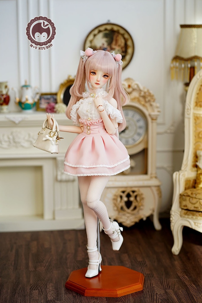 【白いちごです】服6点セットDD2 DD3 DDS DDDY(S.M.L胸)洋服