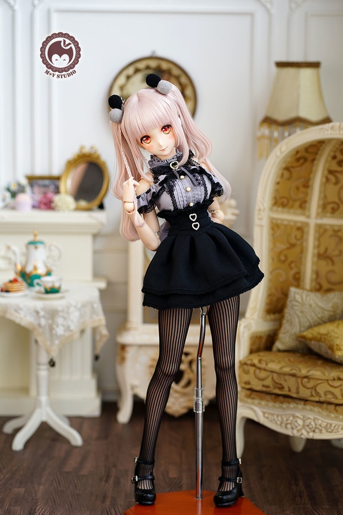 【LACE】服6点セットDD2 DD3 DDS DDDY(S.M.L胸)洋服 灰色