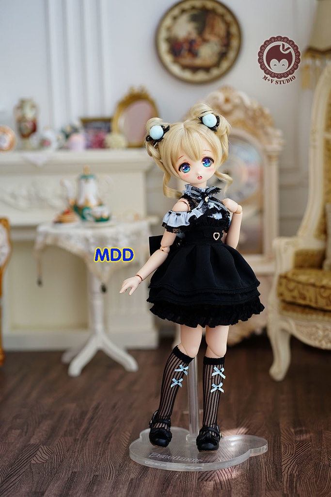 【LACE】服6点セットMDD（S.M.L胸）MSD PUYOODOLL洋服 水色