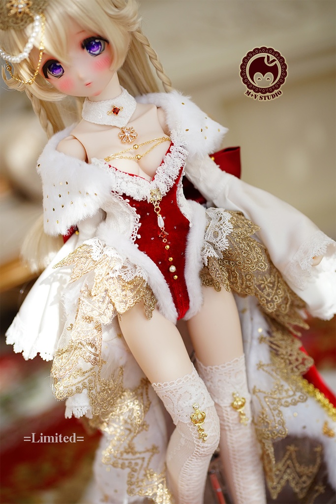喵屋【炎の王女】MDD(S/M/L胸)MSD用洋服8点セット