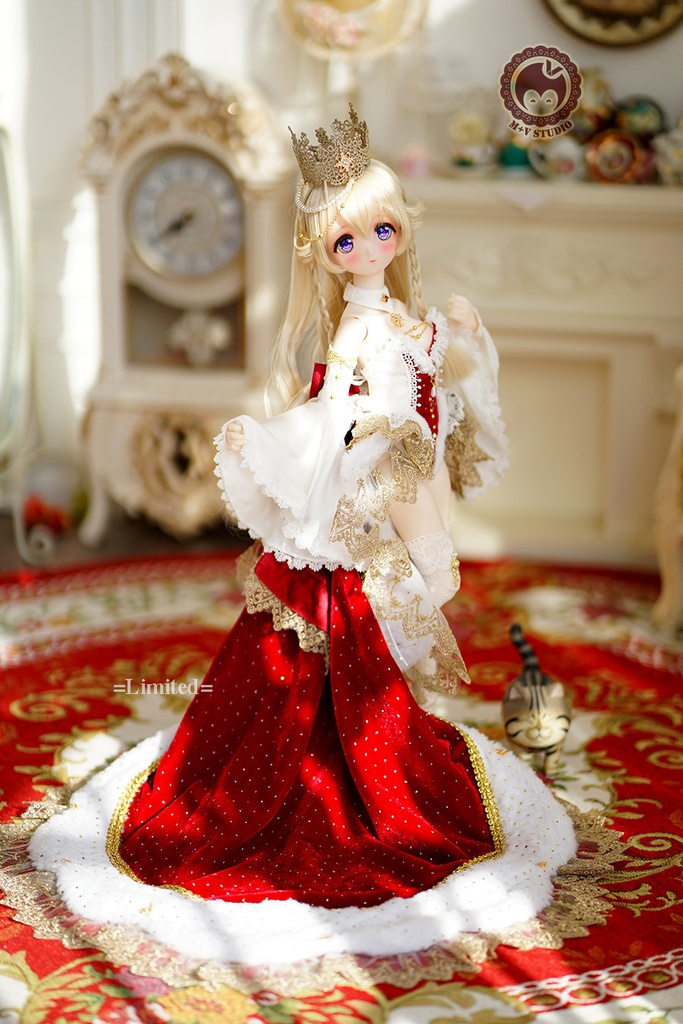 喵屋【炎の王女】MDD(S/M/L胸)MSD用洋服8点セット