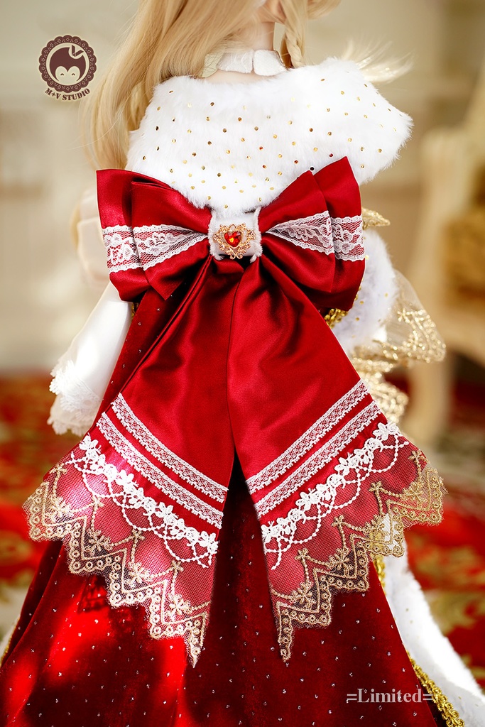 喵屋【炎の王女】MDD(S/M/L胸)MSD用洋服8点セット