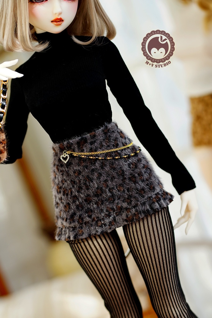 【チェーンヒプセクスカート】3分4分MDD SDM DDS DDDY SDGR(6つの色選択可能)