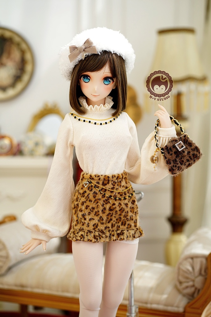 【ぽんぽんベレー帽】1/3分 1/4分 BJDサイズは共通です(msd mdd SD DD DY bjd)