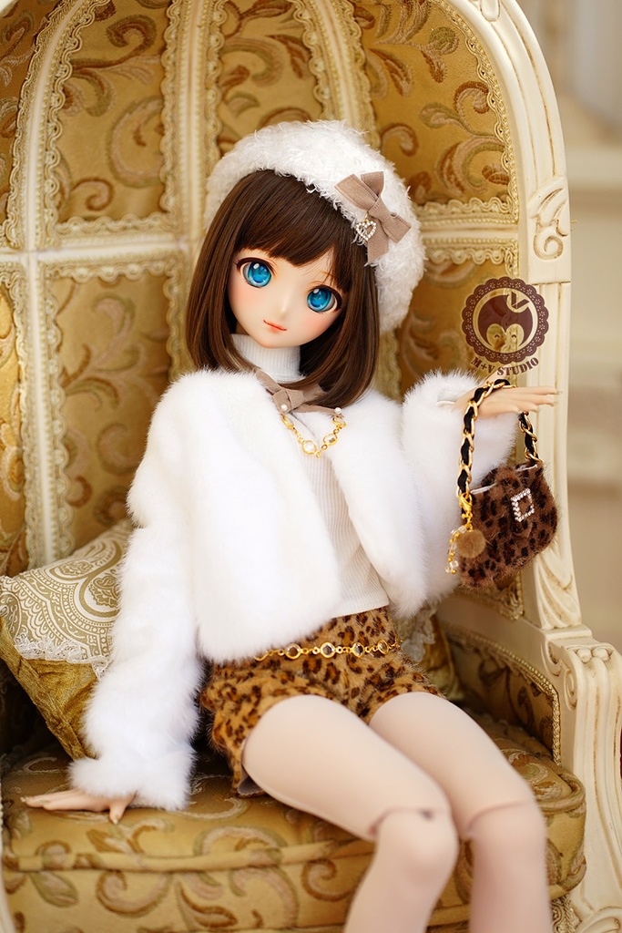 【ぽんぽんベレー帽】1/3分 1/4分 BJDサイズは共通です(msd mdd SD DD DY bjd)