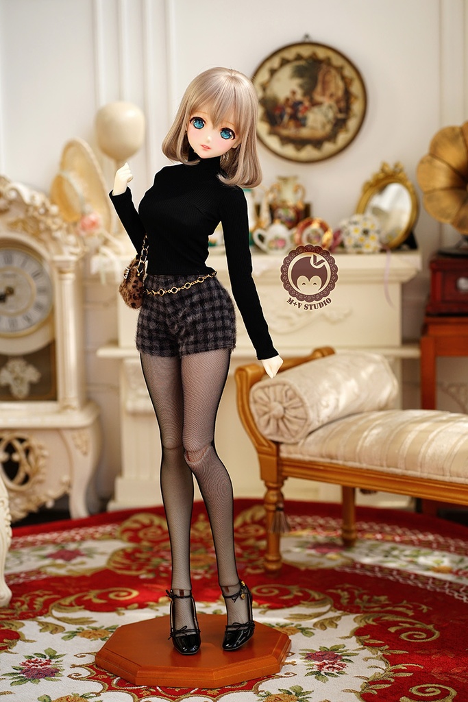 【ニットの上着】1/3分 1/4分 BJD(msd mdd SDGR DD DY bjd)7つのカラー選択可能