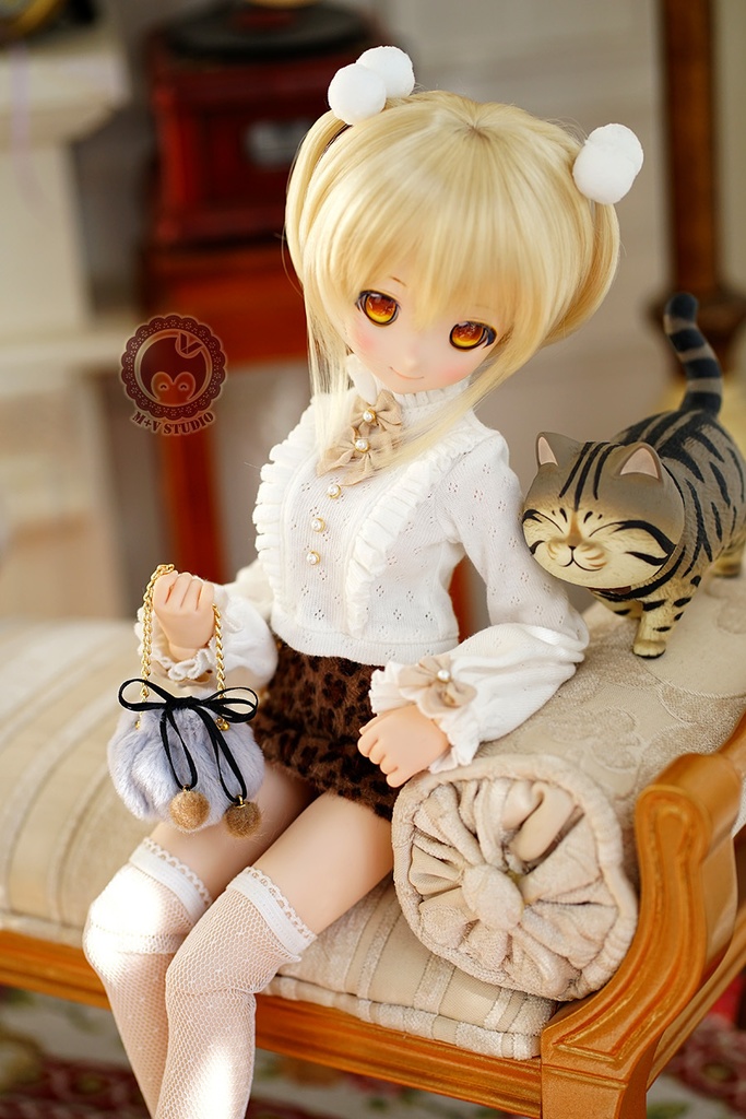 【フリルリボン塔】1/3分 1/4分 BJD(msd mdd SDGR DD DY bjd)