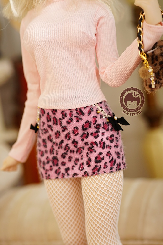 【リボンスカート】3分4分MDD SDM DDS DDDY SDGR(6つの色選択可能)