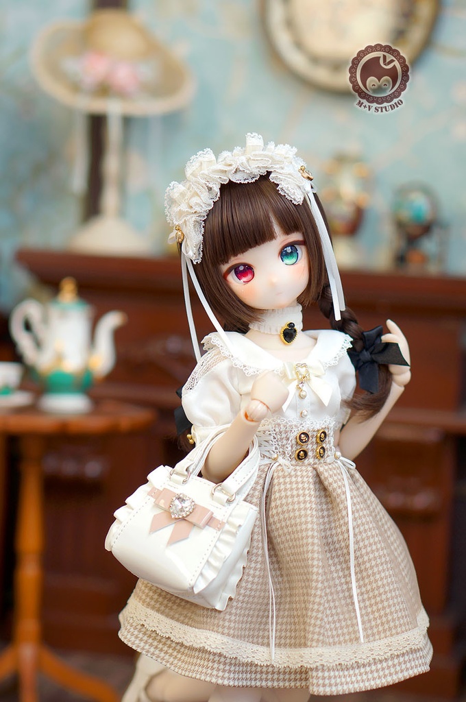 【Charlotte】英倫服5点セットMDD(S.M.L胸)MSD SDM 1/4BJD洋服