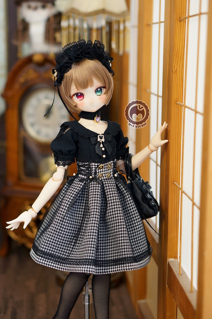 【Charlotte】英倫服5点セットMDD(S.M.L胸)MSD SDM 1/4BJD洋服