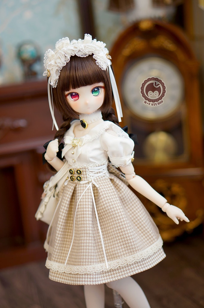 【Charlotte】英倫服5点セットMDD(S.M.L胸)MSD SDM 1/4BJD洋服