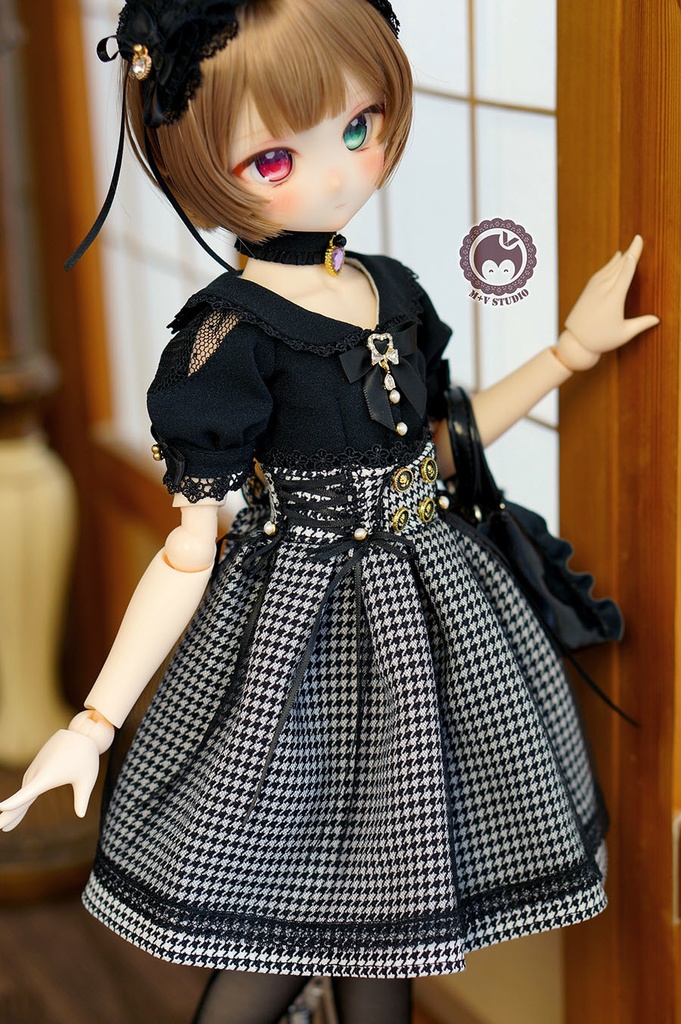 【Charlotte】英倫服5点セットMDD(S.M.L胸)MSD SDM 1/4BJD洋服