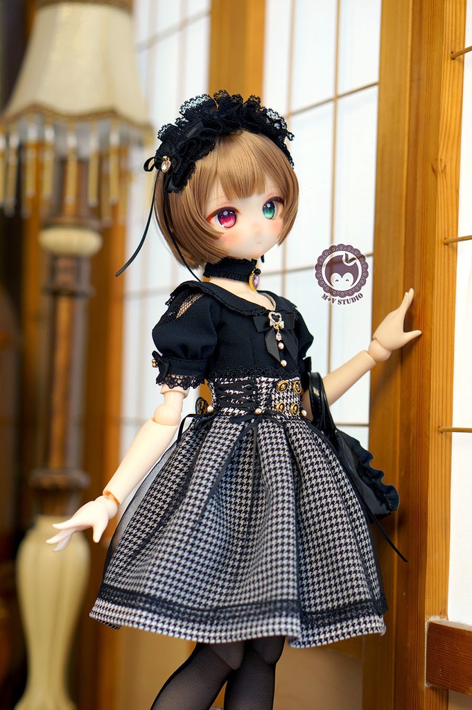 【Charlotte】英倫服5点セットMDD(S.M.L胸)MSD SDM 1/4BJD洋服