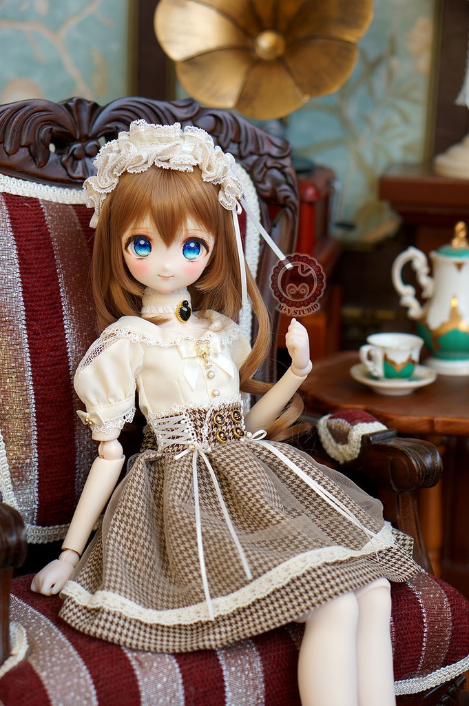【Charlotte】英倫服5点セットMDD(S.M.L胸)MSD SDM 1/4BJD洋服
