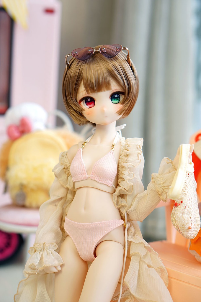 喵屋-甘い柚子-水着MSD SDM MDD(S,L,M胸) 1/4BJD服ドール ドルフィードリーム ドール服