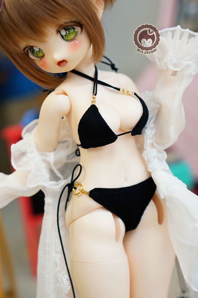 喵屋-甘い柚子-水着MSD SDM MDD(S,L,M胸) 1/4BJD服ドール ドルフィードリーム ドール服