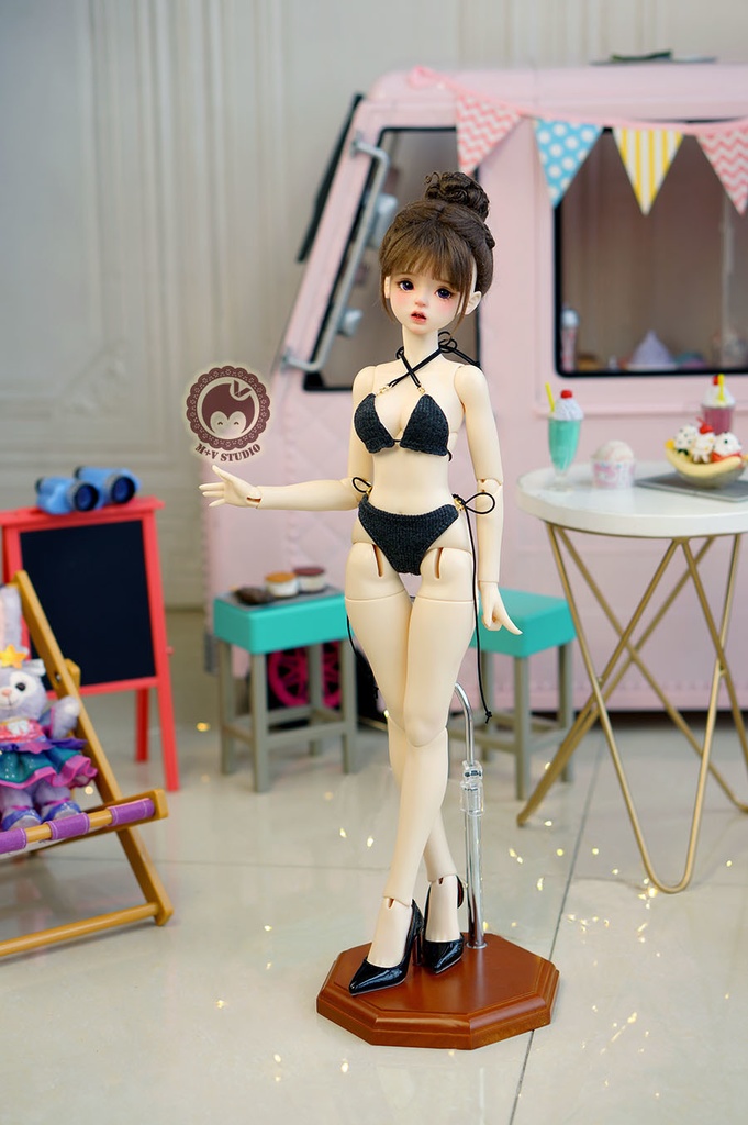 喵屋-甘い柚子-水着MSD SDM MDD(S,L,M胸) 1/4BJD服ドール ドルフィードリーム ドール服