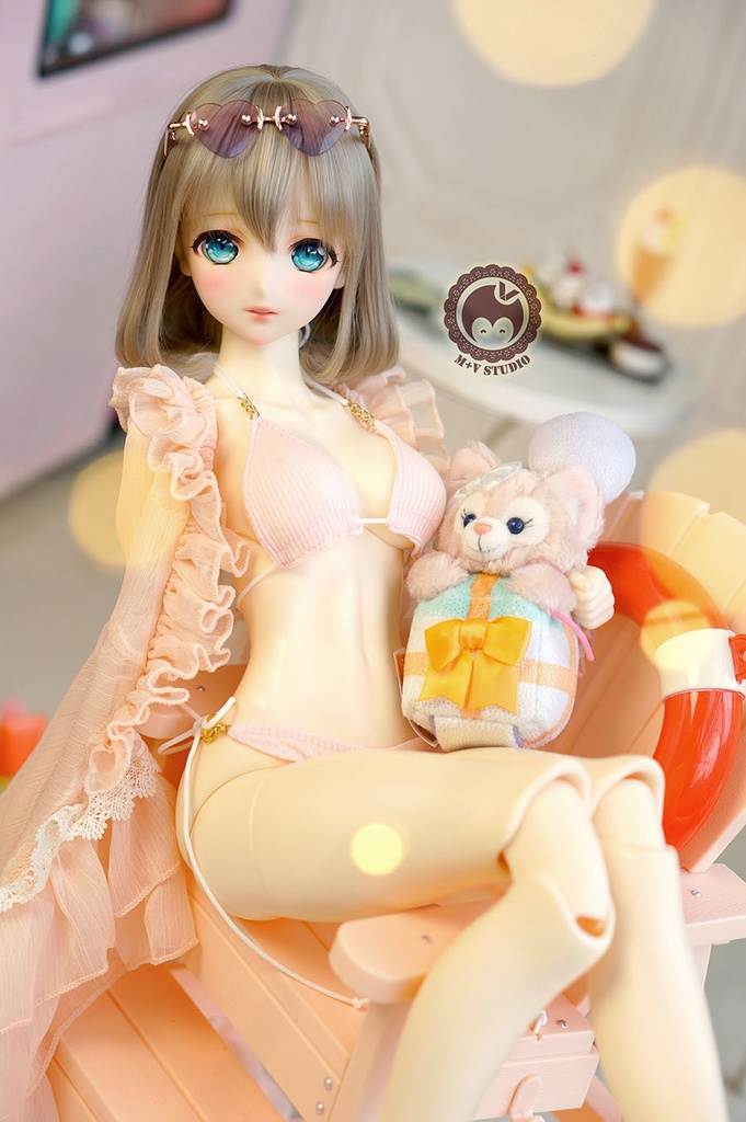 喵屋【薄雾】ビーチウェアDD3 DDDY(S,L,M胸) 1/3BJD寝巻きドール ドルフィードリーム ドール服