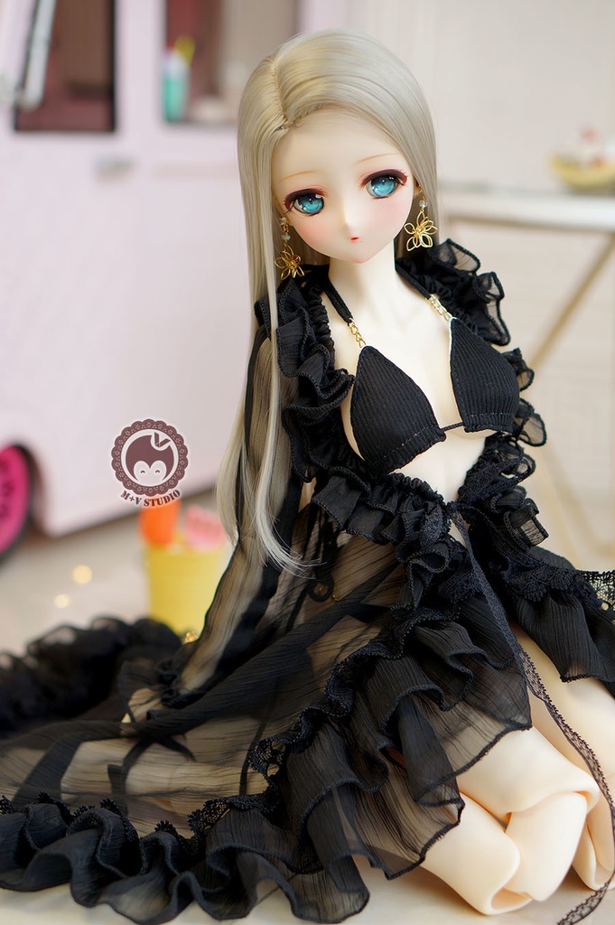 喵屋【薄雾】ビーチウェアDD3 DDDY(S,L,M胸) 1/3BJD寝巻きドール ドルフィードリーム ドール服