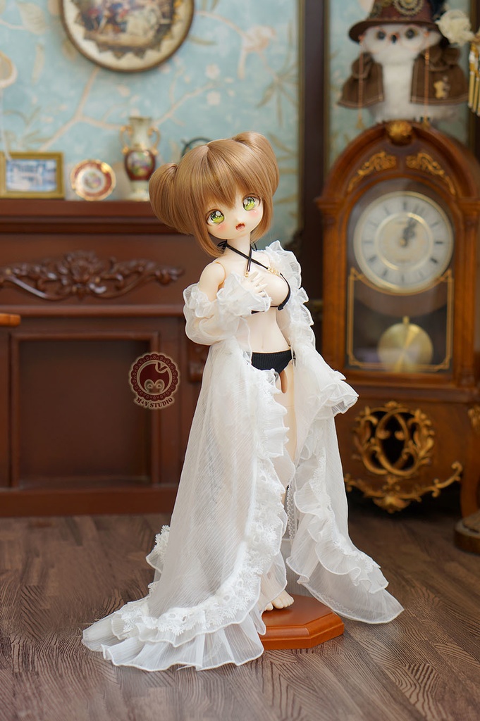 喵屋【薄雾】ビーチウェアMSD SDM MDD(S,L,M胸) 1/4BJD寝巻きドール ドルフィードリーム ドール服