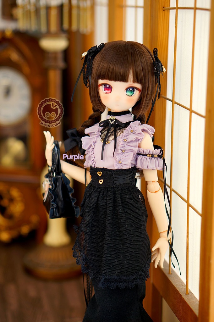 【花泽静香】地雷着4点セットMDD(S.M.L胸)MSD SDM 1/4BJD洋服