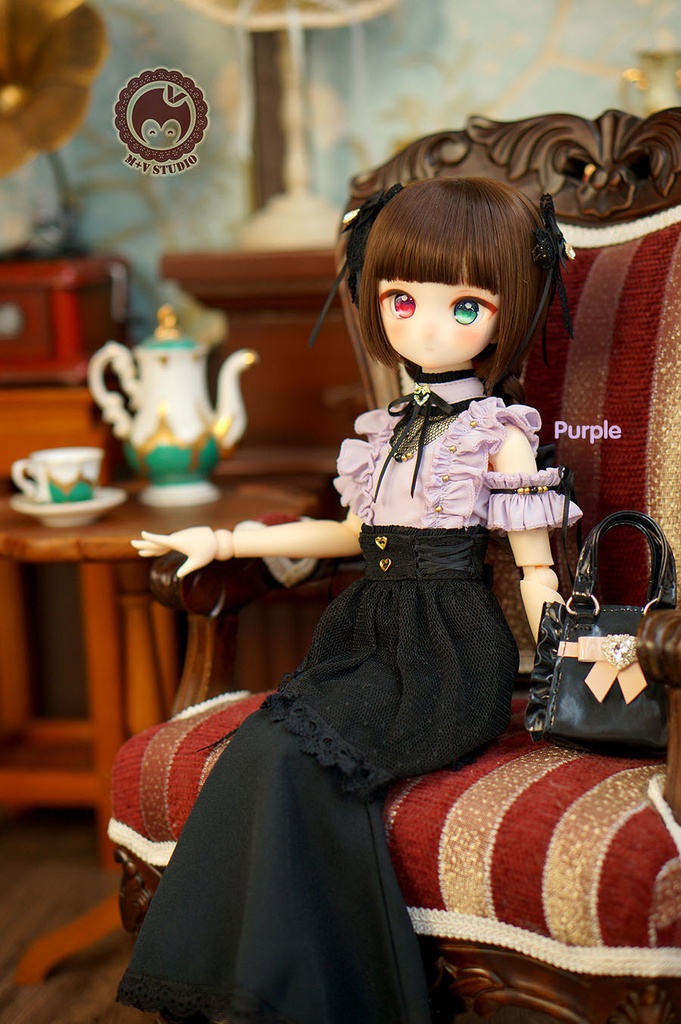 【花泽静香】地雷着4点セットMDD(S.M.L胸)MSD SDM 1/4BJD洋服