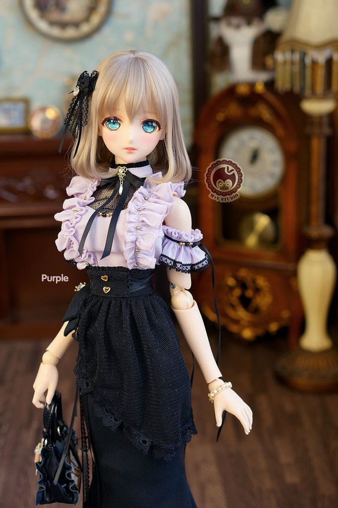 【花泽静香】地雷着4点セットDDDY DDS DD(S.M.L胸) SDGR 1/3BJD洋服