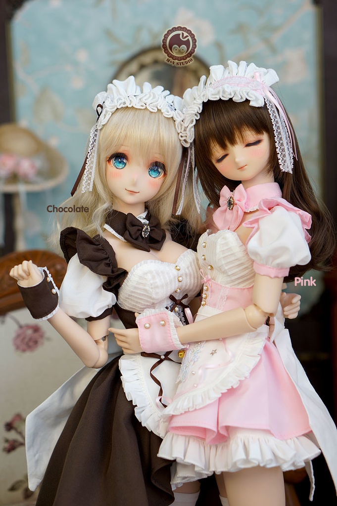 【仟黛の礼儀】11点 メイド服DDDY DDS DD(S.M.L胸) SDGR 1/3BJD洋服