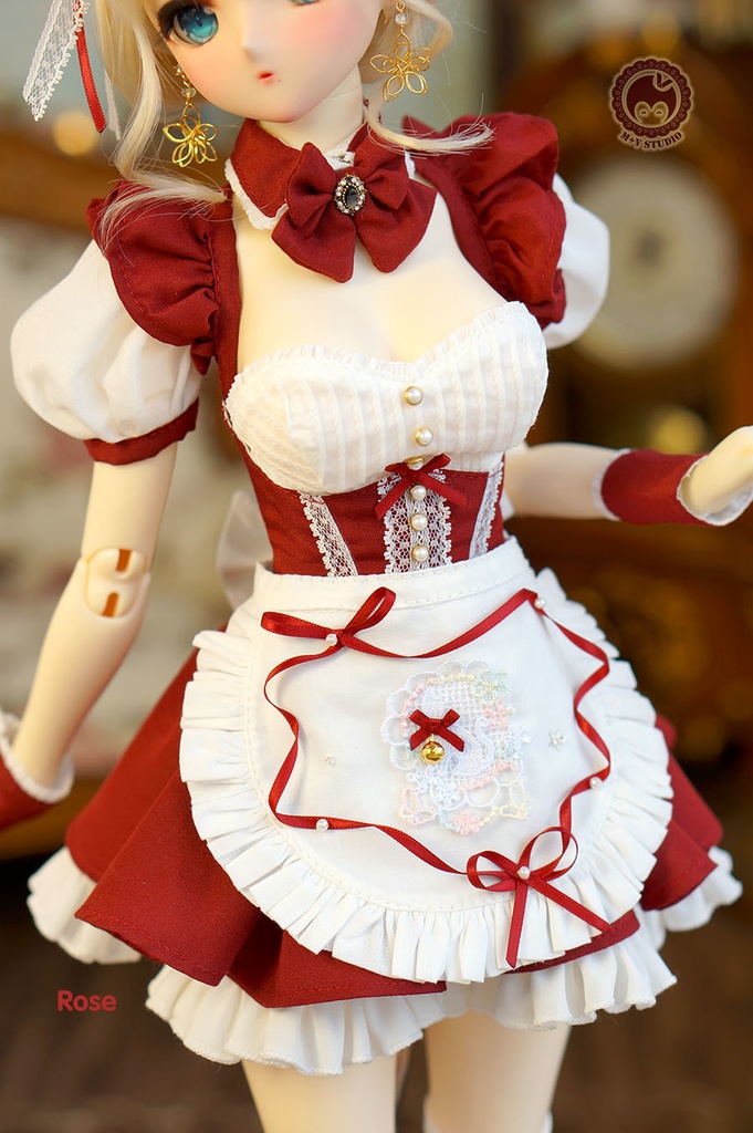 【仟黛の礼儀】11点 メイド服DDDY DDS DD(S.M.L胸) SDGR 1/3BJD洋服